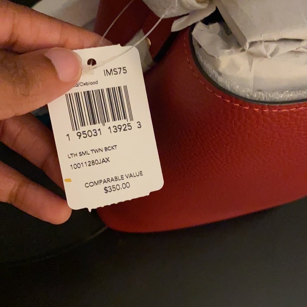Red Medium Coach Crossbody Purse
